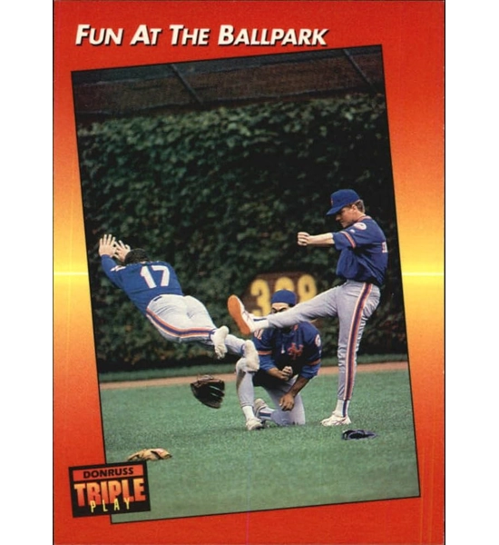 CARD FUN AT THE BALLPARK TRIPLE PLAY