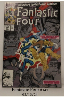 COMIC FANTASTIC FOUR 347