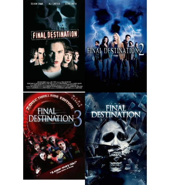 DVD FINAL DESTINATION 4X