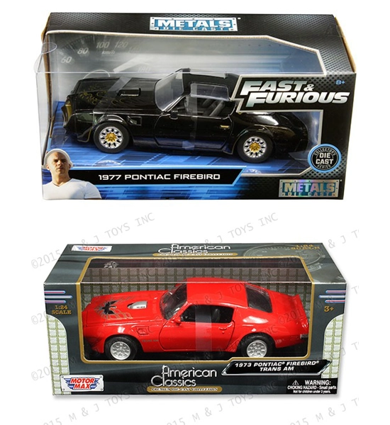 DIECAST PONTIAC FIREBIRDS