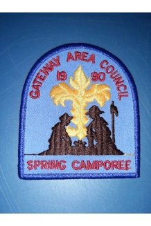 PATCH BSA GATEWAY AREA COUNCIL SPRING CAMPOREE 1..