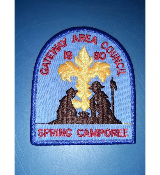 PATCH BSA GATEWAY AREA COUNCIL SPRING CAMPOREE 1990