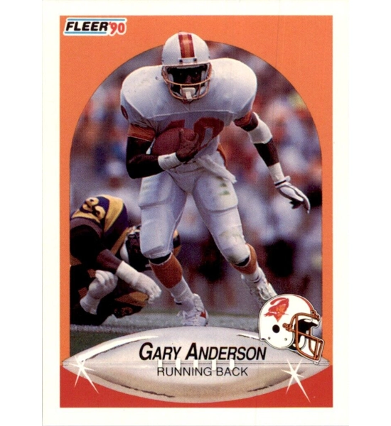 CARD GARY ANDERSON FLEER U-105
