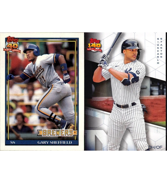 CARD 2X GARY SHEFFIELD