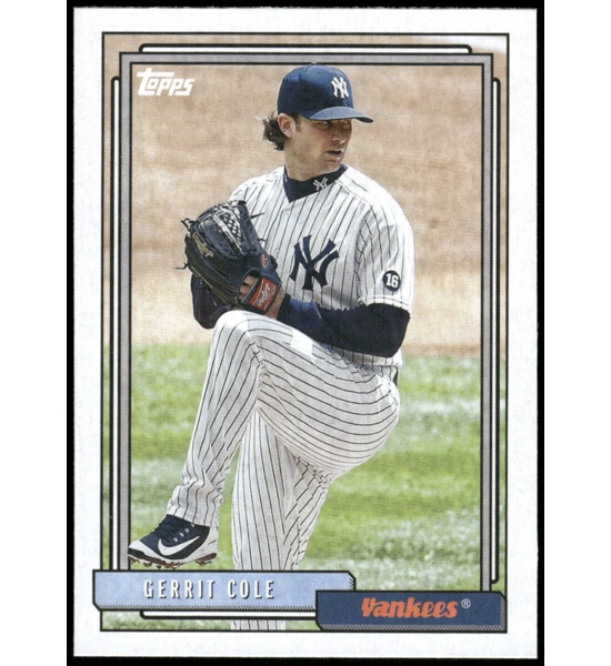 CARD GERRIT COLE TOPPS T92-34