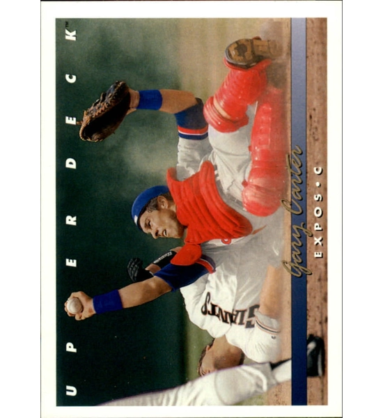 CARD GARY CARTER UPPER DECK