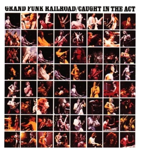 RECORD GRAND FUNK RAILROAD CAUGHT IN THE ACT