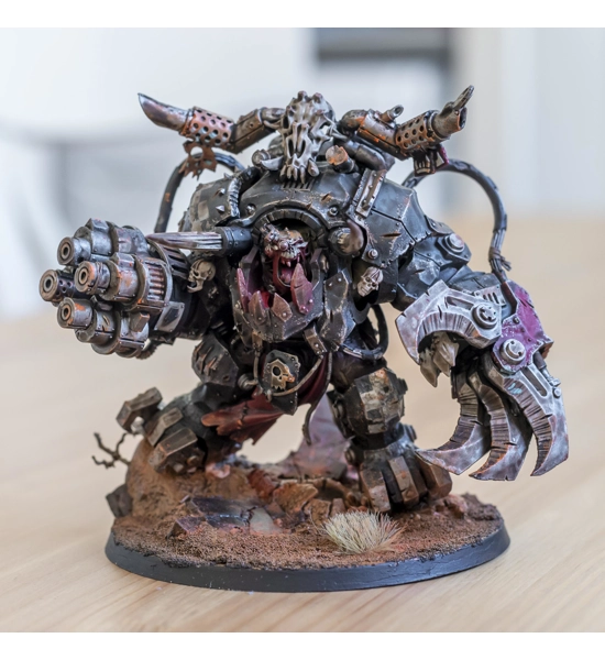 WARHAMMER CUSTOM FIGURINE GHAZGHKUL THRAKA