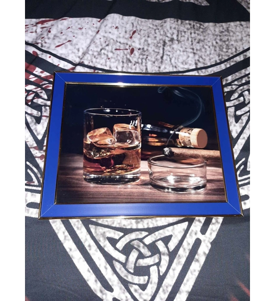 PHOTO LIQUOR GLASS STOGIE