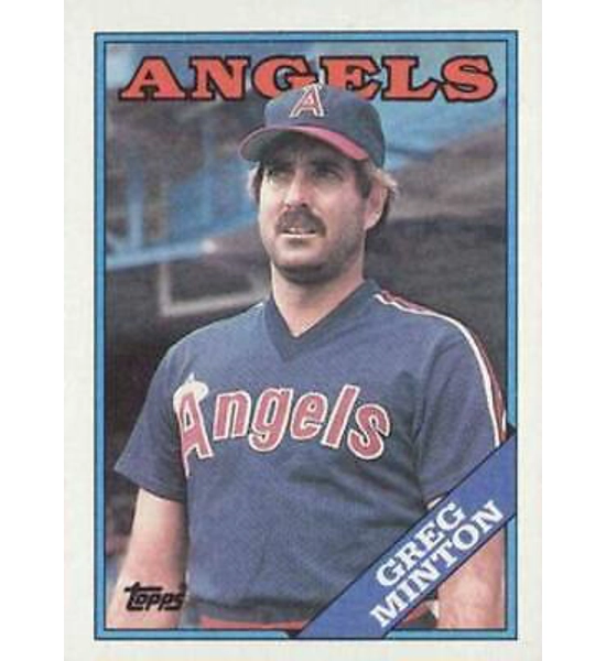 CARD GREG MINTON TOPPS 129