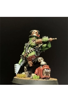 WARHAMMER CUSTOM FIGURINE GOFF ROCKER
