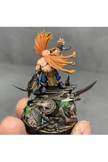 WARHAMMER CUSTOM FIGURINE GOTREK GURNISSON