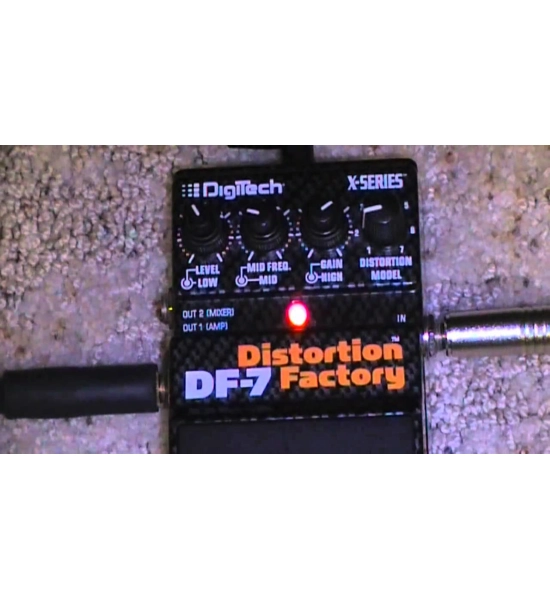 GUITAR PEDAL DIGITECH DISTORTION FACTORY DF-7
