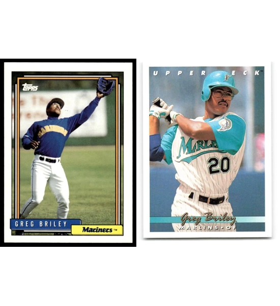 CARD 2X GREG BRILEY