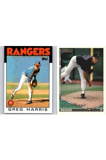 CARD 2X GREG HARRIS