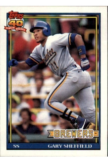 CARD GARY SHEFFIELD TOPPS