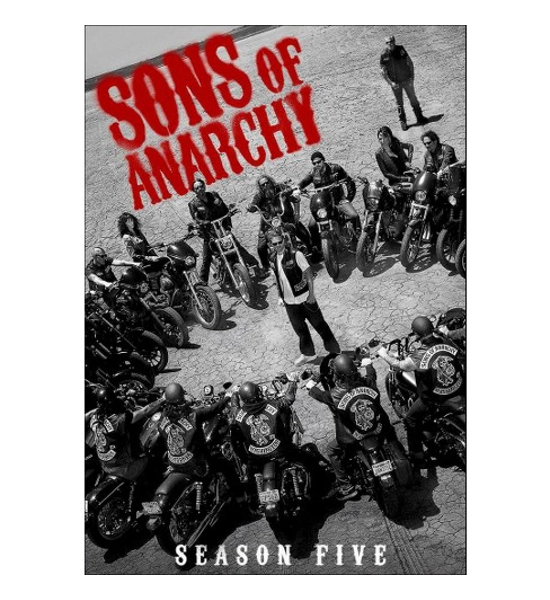 DVD SONS OF ANARCHY SEASON FIVE