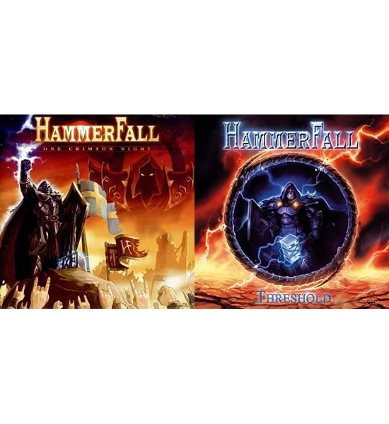 HAMMERFALL ALBUM 2X THRESHOLD