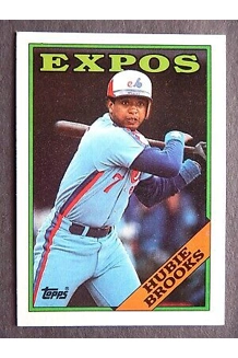 CARD HUBIE BROOKS TOPPS