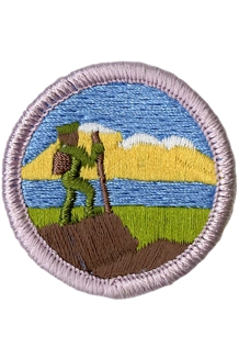 PATCH BSA HIKING
