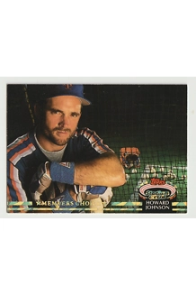CARD HOWARD JOHNSON TOPPS STADIUM CLUB