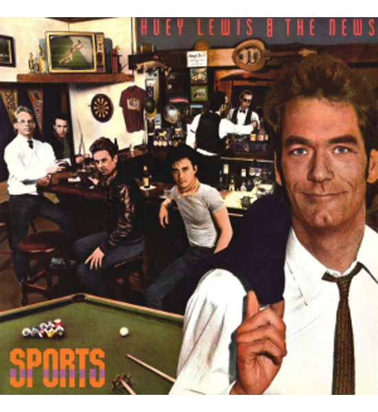 RECORD HUEY LEWIS & THE NEWS SPORTS