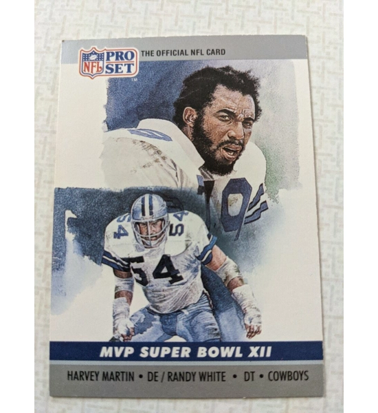 CARD HARVEY MARTIN PRO SET MVP