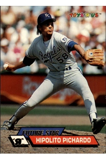 CARD HIPOLITO PICHARDO TOPPS STADIUM CLUB FUTURE STAR 89