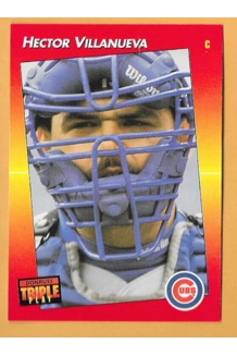 CARD HECTOR VILLANUEVA TRIPLE PLAY