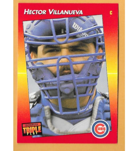 CARD HECTOR VILLANUEVA TRIPLE PLAY