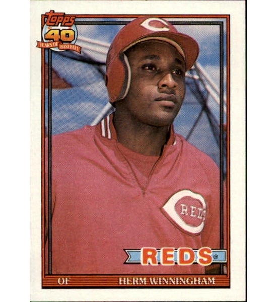 CARD HERM WINNINGHAM TOPPS