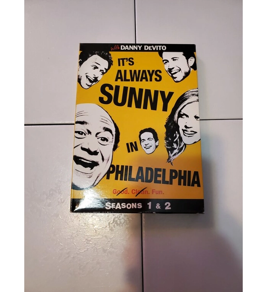 DVD IT'S ALWAYS SUNNY IN PHILADELPHIA SEASONS 1 & 2