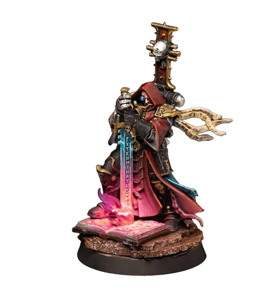 WARHAMMER CUSTOM FIGURINE INQUISITOR ERASMUS CARTAVOLNUS