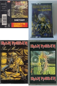 CASSETTE IRON MAIDEN 4X