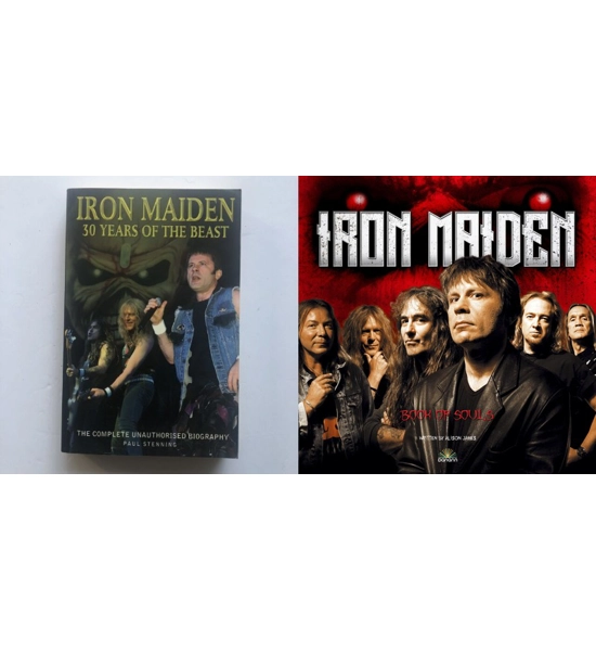 BOOK IRON MAIDEN 2X