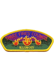PATCH BSA THREE FIRES COUNCIL ILLINOIS