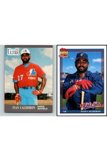 CARD 2X IVAN CALDERON