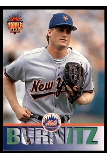 CARD JEROMY BURNITZ TRIPLE PLAY 142