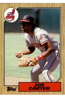 CARD JOE CARTER TOPPS