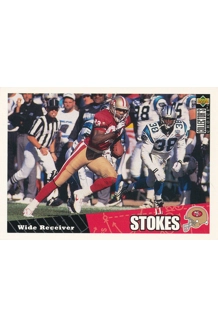 CARD J J STOKES UPPER DECK COLLECTOR'S CHOICE