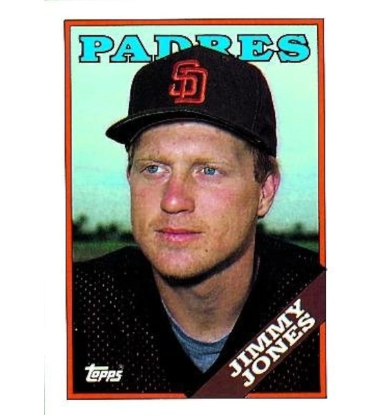 CARD JIMMY JONES TOPPS 63