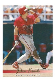 CARD JOHN KRUK UPPER DECK