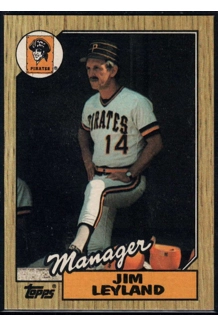 CARD JIM LEYLAND TOPPS
