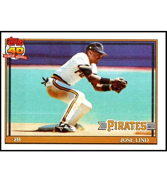 CARD JOSE LIND TOPPS 537