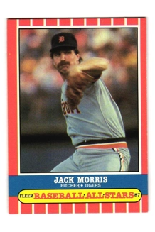 CARD JACK MORRIS FLEER