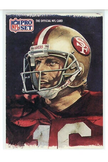 CARD JOE MONTANA PRO SET 387