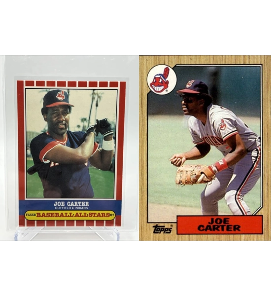 CARD 2X JOE CARTER