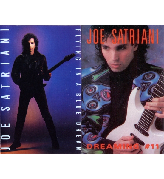 CASSETTE JOE SATRIANI FLYING IN A BLUE DREAM AND DREAMING #11