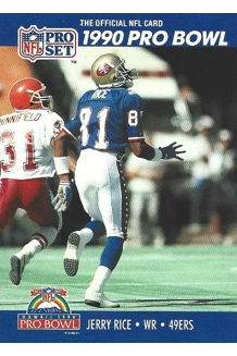 CARD JERRY RICE PRO SET 1990 PRO BOWL