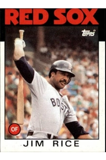 CARD JIM RICE TOPPS 320